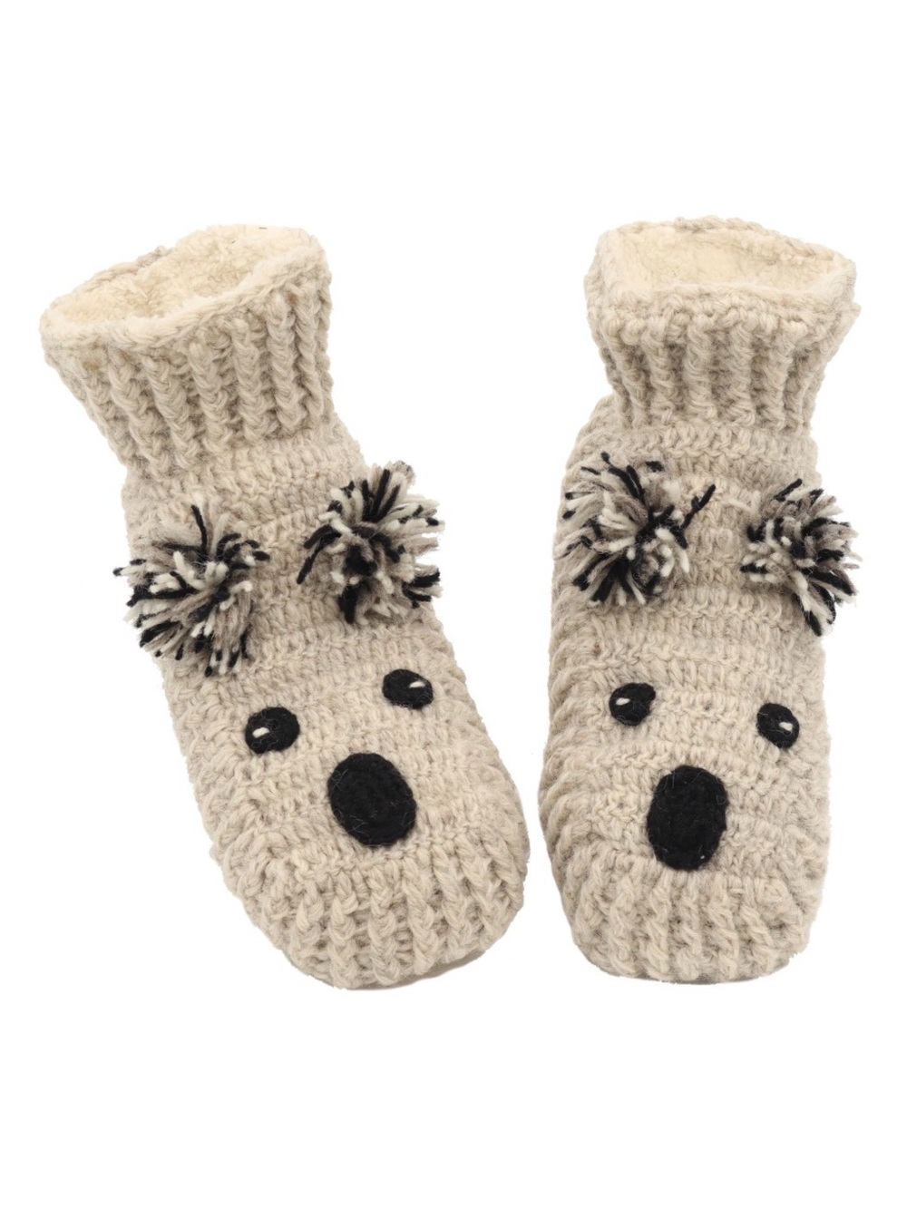 Nirvanna Designs 

Gray Koala Mittens for Women